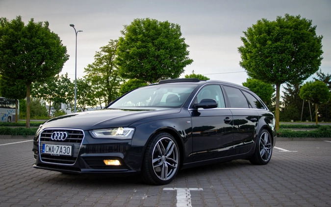 Audi A4 cena 49800 przebieg: 289000, rok produkcji 2012 z Wąbrzeźno małe 379